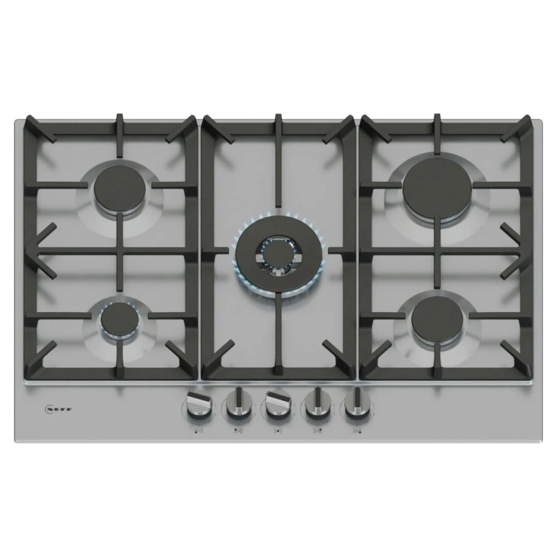 Image of NEFF N70 T27CIQ8N0 75cm Gas Hob - Stainless Steel