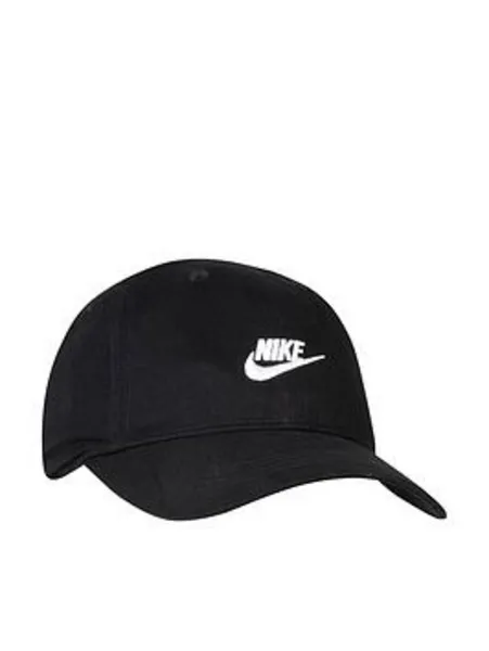 Image of Nike Younger Unisex Futura Curve Brim Cap - Black QMTUT Unisex