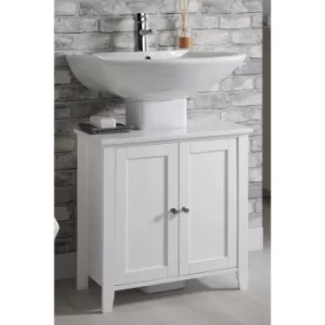 Image of Marble Top Bathroom Underbasin Cabinet