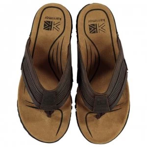 Image of Karrimor Lounge Mens Flip Flops - Brown