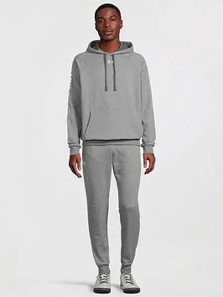 Image of Under Armour Mens Training Rival Fleece Tracksuit - Grey