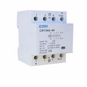 Image of ESR 4 Pole Contactor Module For Domestic Consumer Units - 63A