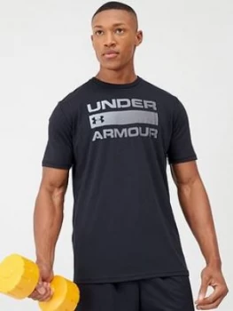 Image of Urban Armor Gear Team Issue Wordmark Short Sleeve T-Shirt - Black