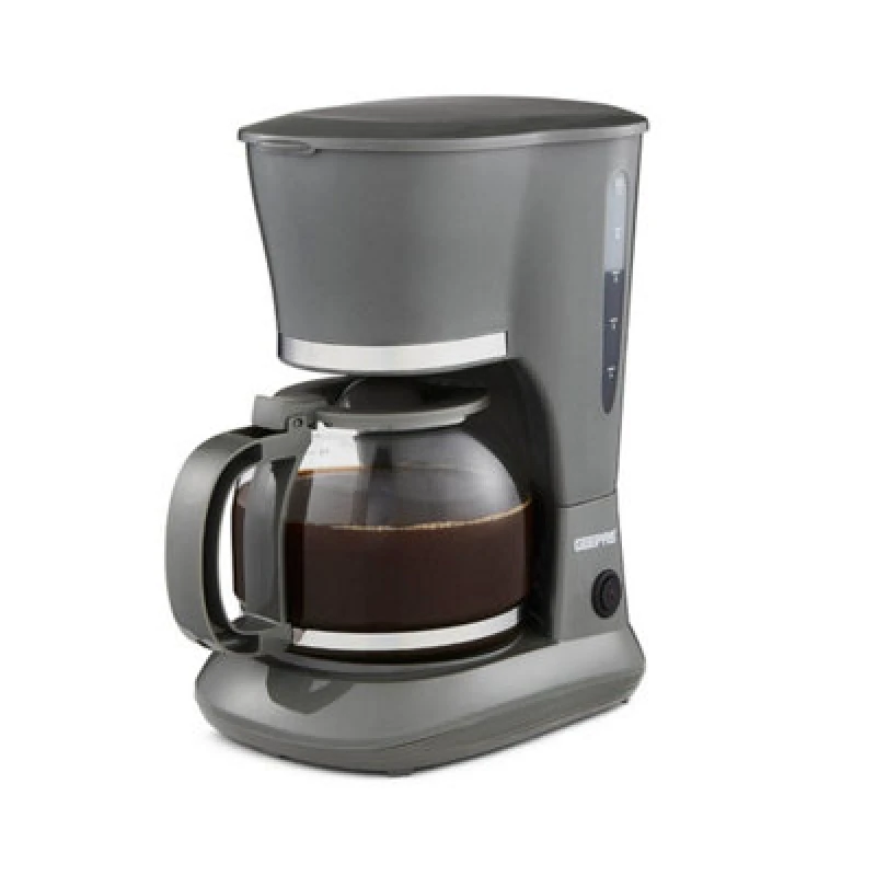 Image of Geepas 1.5L Filter Coffee Machine 800W Coffee Maker for Instant Espresso Coffee Grey