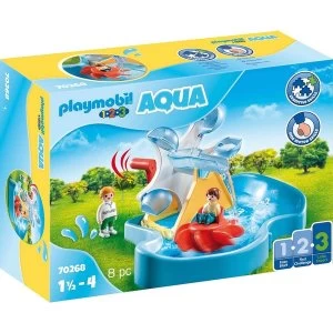 Image of Playmobil Aqua Water Wheel Carousel Playset