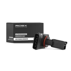 Image of RIDEX Mass air flow sensor 3926A0169 Air mass sensor,MAF sensor TOYOTA,AVENSIS Kombi (T25),COROLLA Verso (ZER_, ZZE12_, R1_)