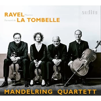 Image of Mandelring Qartett (ensemble) - Ravel & La Tombelle String Qu CD