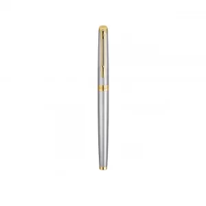 Image of Waterman Hemisphere Stainless Steel Gold Tip Fountain Pen