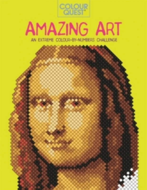 Image of Colour Quest: Amazing Art : An Extreme Colour by Numbers Challenge Paperback / softback