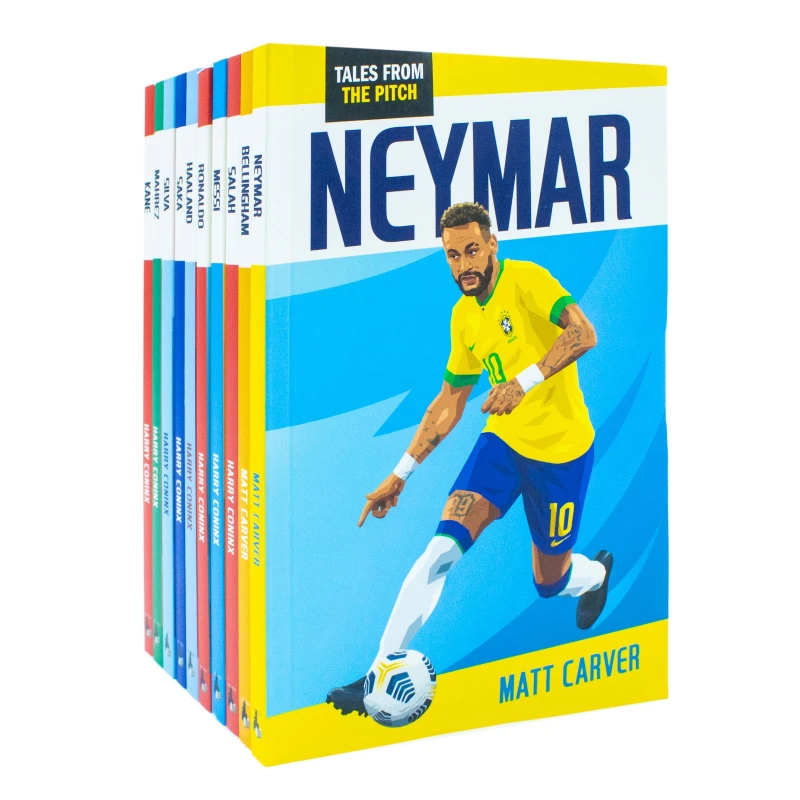 Image of Tales from the Pitch Ultimate Superstar Football Heroes Set 2 : 10 Books Collection Set By Harry Coninx Harry Coninx Books