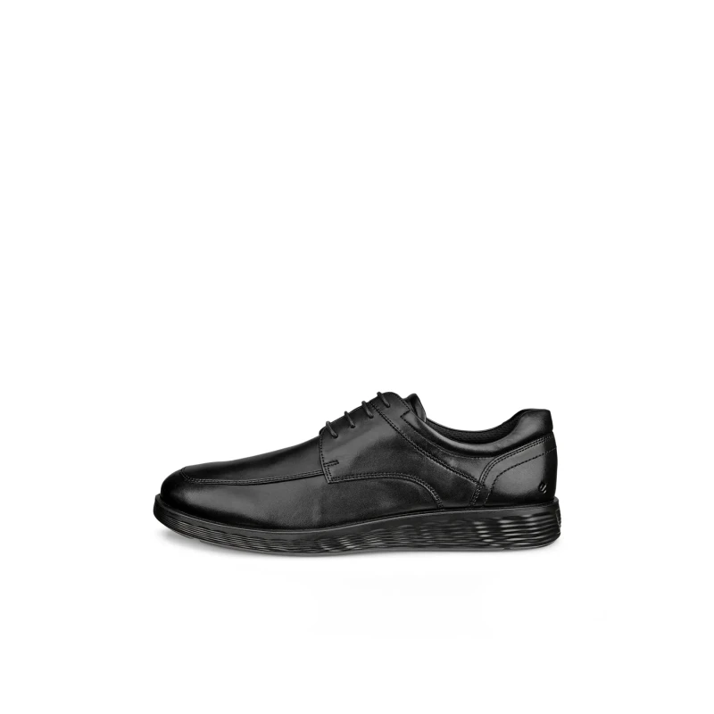 Image of Ecco S Lite Hybrid 520324 Full Grain Leather Mens Lace Up Shoes - Black - Size:UK 10