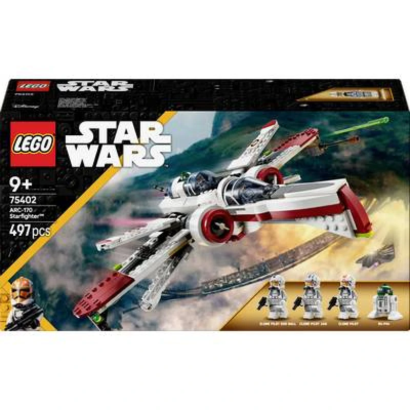 Image of LEGO LEGO Star Wars ARC-170 Starfighter Building Toy Set 75402