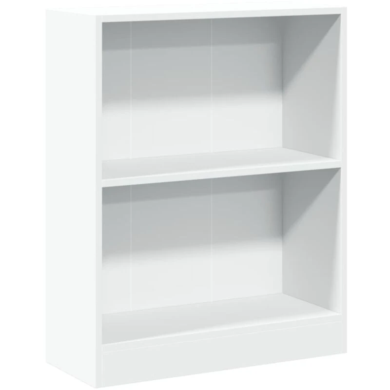Image of VIDAXL Bookshelf White 60x24x76cm Engineered Wood Vidaxl 800855