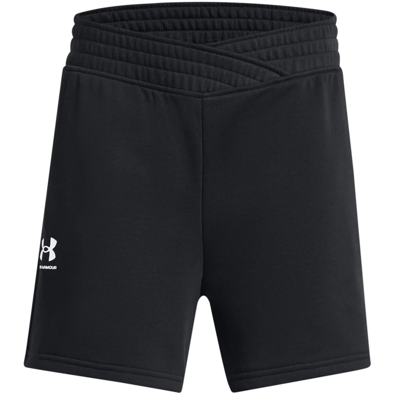 Image of Under Armour Rival Try Cross Over Shorts - Black 5 - 6 Years