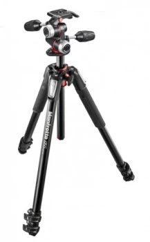 Image of Manfrotto MK055XPRO3 3W Aluminum Tripod with 3 Way PanTilt Head