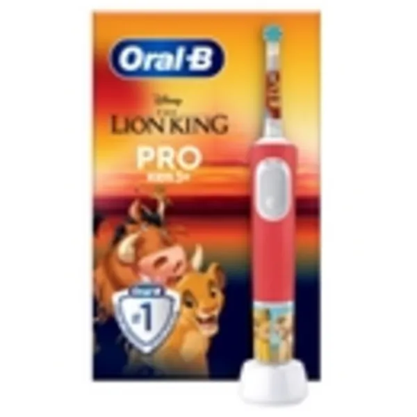 Image of Oral-B Oral-B The Lion King Kids Electric Toothbrush - Orange