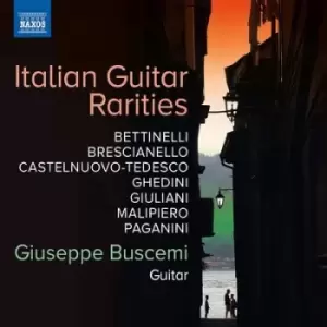 Image of Giuseppe Buscemi Italian Guitar Rarities by Gian Francesco Malipiero CD Album
