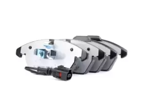 Image of ZIMMERMANN Brake pad set VW,AUDI,SKODA 23587.900.1 1K0698151,1K0698151E,3C0698151C 3C0698151D,3C0698151J,3C0698151K,5K0698151,8J0698151,8J0698151C