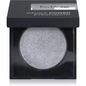 Image of IsaDora Single Power Long-Lasting Eyeshadow Shade 11 Silver Chrome 2,2 g