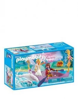 Image of Playmobil 70000 Floating Fairy Boat With Dolphins