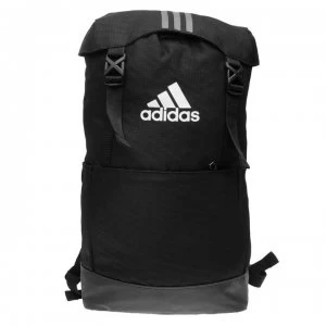 Image of adidas 3 Stripe Performance Backpack - Black/White