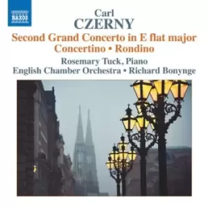 Image of Carl Czerny Second Grand Concerto in E-flat Major/Concertino/ by Carl Czerny CD Album