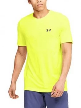 Image of Urban Armor Gear Seamless Wave Short Sleeve T-Shirt - Yellow