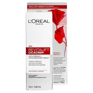 Image of LOreal Paris Revitalift Cica Cream 40ml