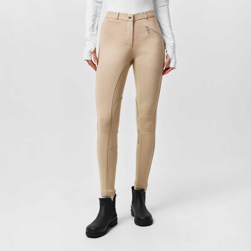 Image of Requisite Knitted Breeches Womens - Beige Beige 8