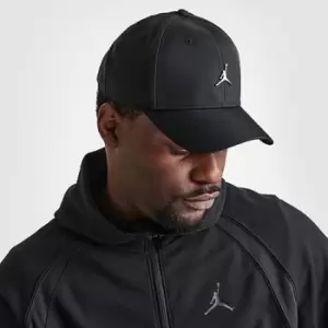 Image of Jordan Classic99 Metal Jumpman Cap, Black, Unisex, Headwear, CW6410-010