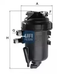 Image of 55.116.00 UFI Fuel Filter