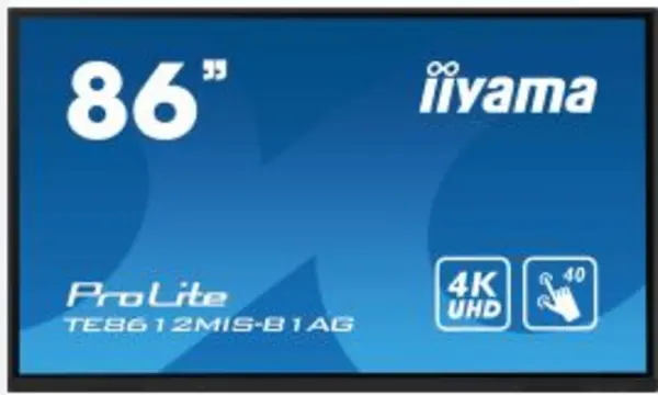 Image of iiyama PROLITE Digital signage flat panel 2.18 m (86") LED WiFi...
