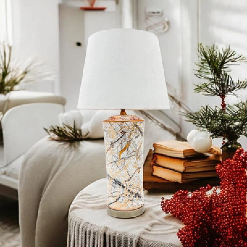 Image of Table Lamp - Ceramic - L33 x W40 x H51cm MinsterStylishLivingLtd7425