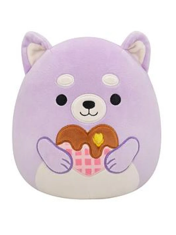Image of Squishmallows Original 7.5-Inch Hoyt the Lavender Shiba Inu - Valentine's Plush Lavener Shiba Inu