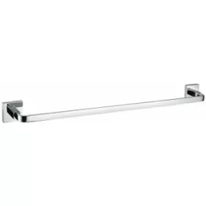 Image of Bristan Square Chrome 597mm Wall Mounted Towel Rail - SQ-RAIL-C