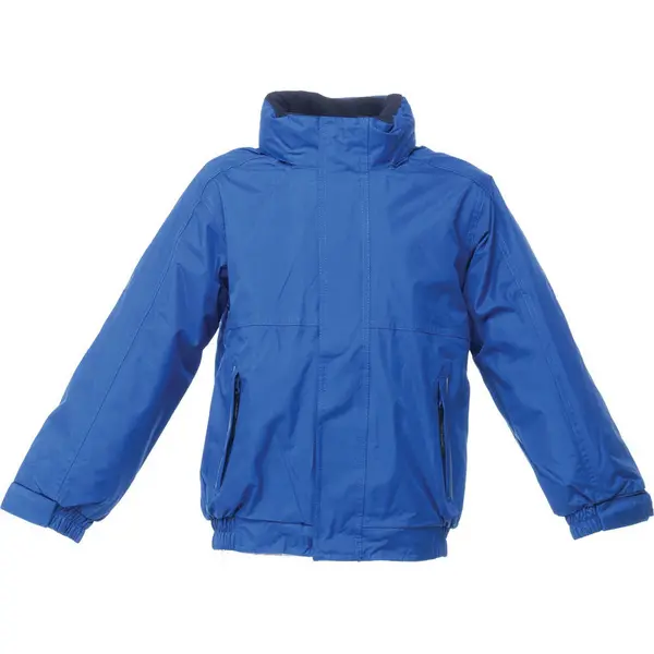 Image of Regatta Boys & Girls Dover Waterproof Fleece Lined Bomber Jacket 7-8 Years - Chest 25' (64cm), Height 127cm