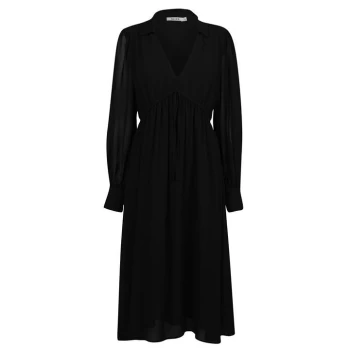 Image of NA-KD Long Sleeve Dress - Black