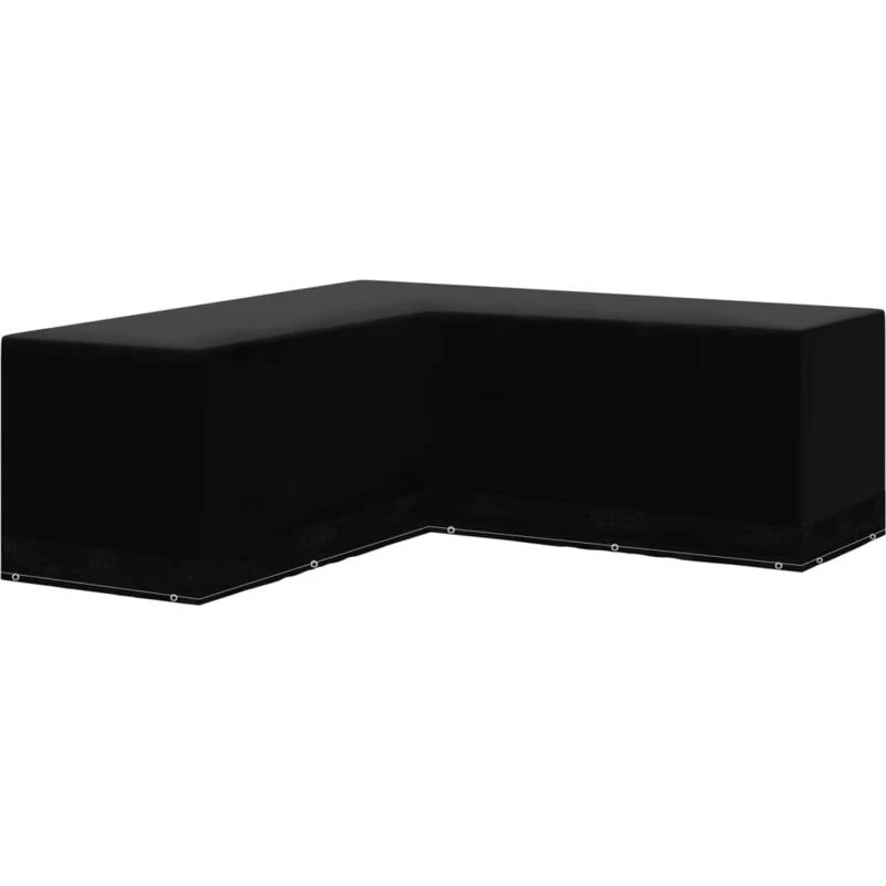 Image of VIDAXL Garden Furniture Cover L-Shaped 12 Eyelets 250x90x90cm Vidaxl 8719883836133