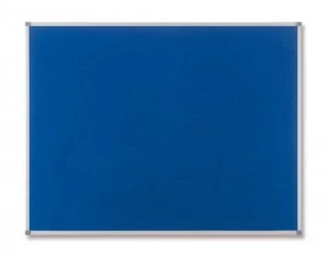 Image of Nobo 900 x 600mm Classic Felt Noticeboard Blue