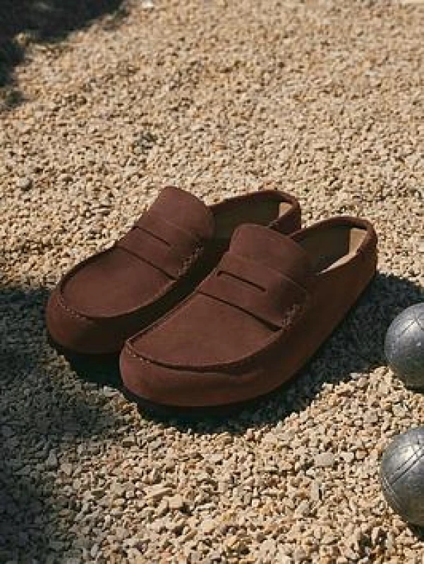 Image of Birkenstock Clogs Birkenstock Naples Marron Unisex 38