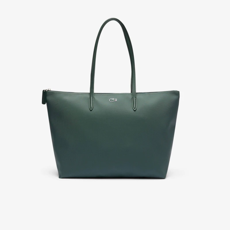 Image of Lacoste Womens Large Tote Bag Sinople female One Size