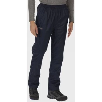 Image of Regatta PACK-IT Waterproof Overtrousers mens in Blue - Sizes UK XS,UK M,UK L,UK XXL,UK 3XL