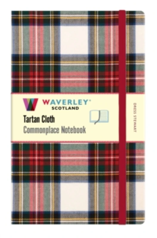 Image of Waverley Commonplace Notebooks: Dress Stewart Large Notebook Hardback