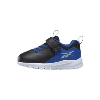 Image of Reebok Rush Runner 4 Shoes - Core Black / Court Blue / Silv