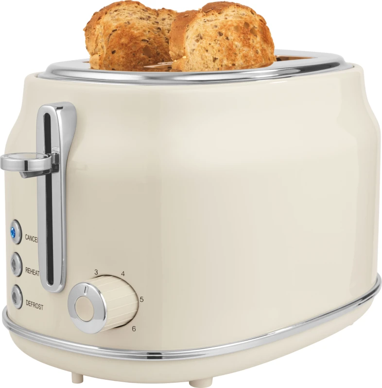 Image of Salter Retro EK6724CRM 2 Slice Toaster - Cream