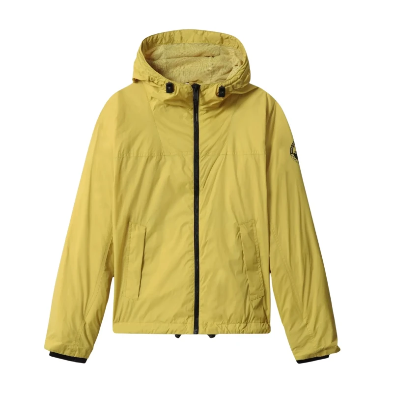 Image of Womens windbreaker Napapijri Circular Jaune Female M