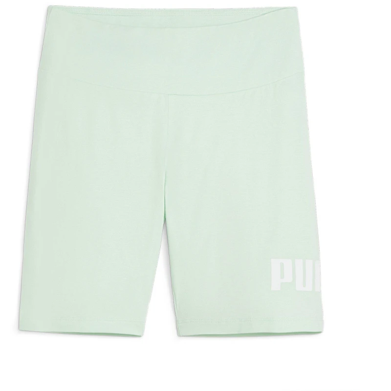 Image of Puma Essentials Logo Cycling Shorts Ladies - Green Green 8