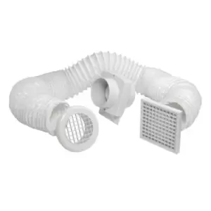 Image of Manrose Intervent 4inch. In-Line Shower Fan - VSF100S - (Used) Grade A