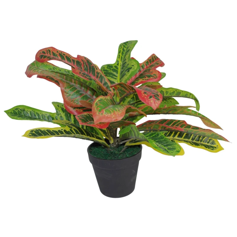 Image of Leaf 40cm Artificial Codiaeum Multicoloured House Plant
