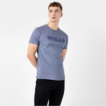 Image of Jack Wills Wayfair Boucle T-Shirt - Dusk Blue